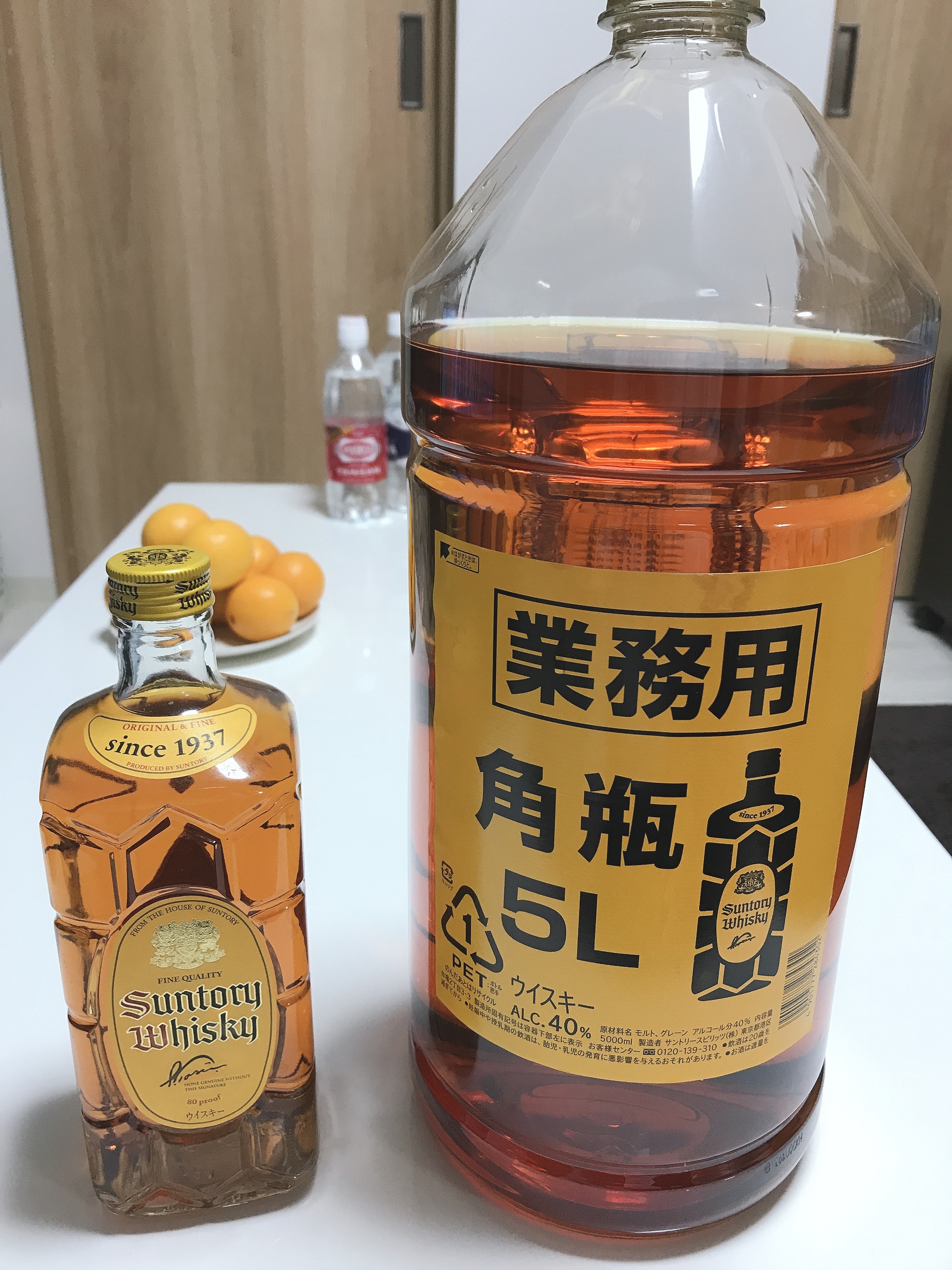 サントリー 角瓶 業務用 5L - ウイスキー