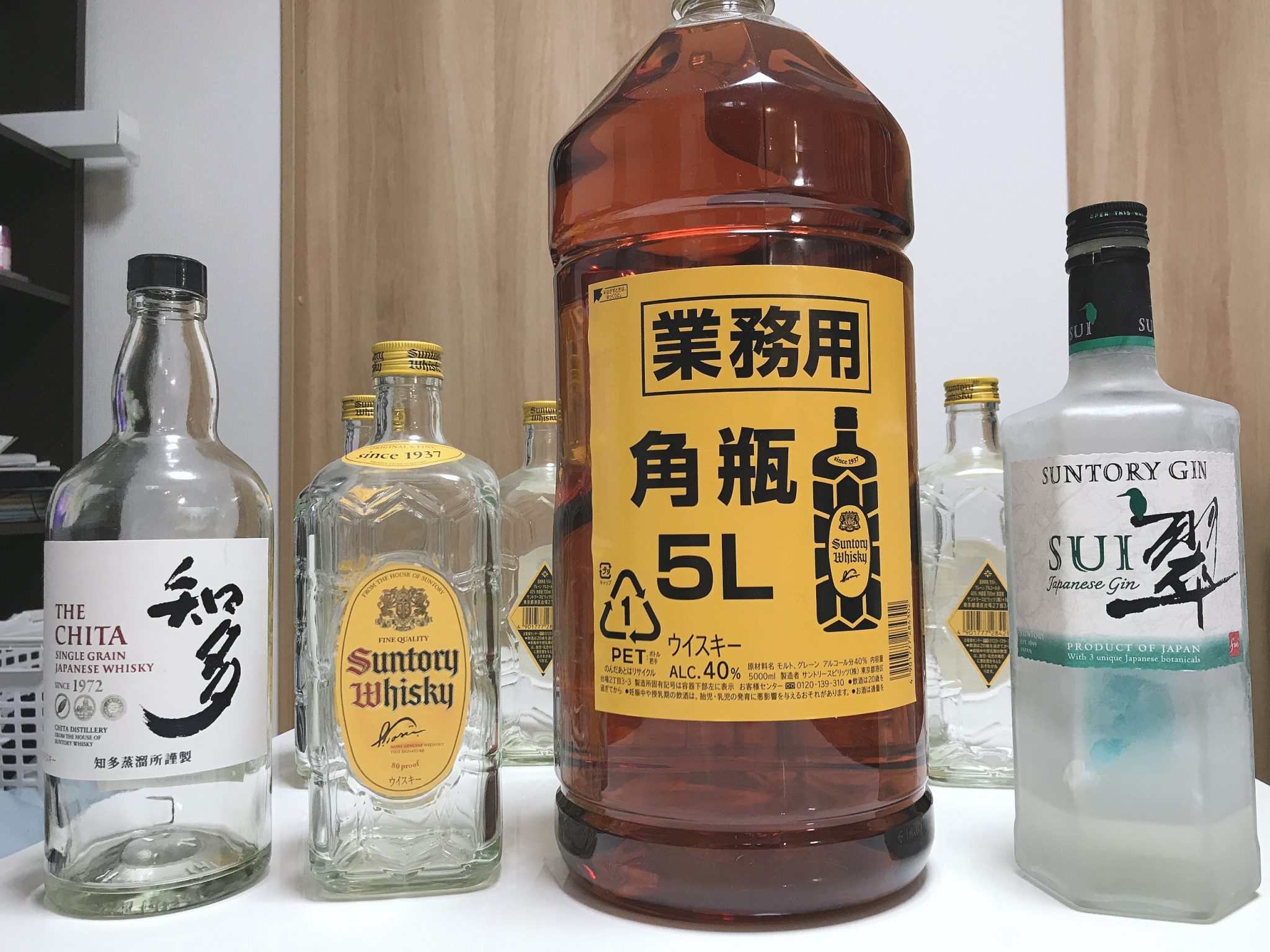 【セール新作】サントリー　角　5L　２本セット ウイスキー